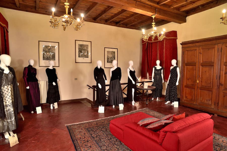 La collezione di abiti da gran sera - Villa Medici Giulini